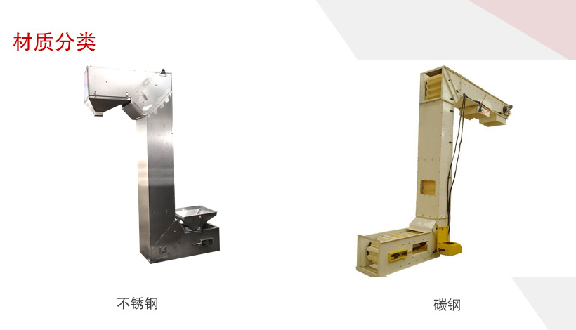 Z型鬥式（shì）提升機材質